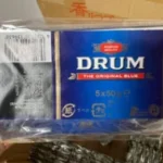 Drum Original Blue 50g Tobacco(Japan) （5-Pack Bundle）